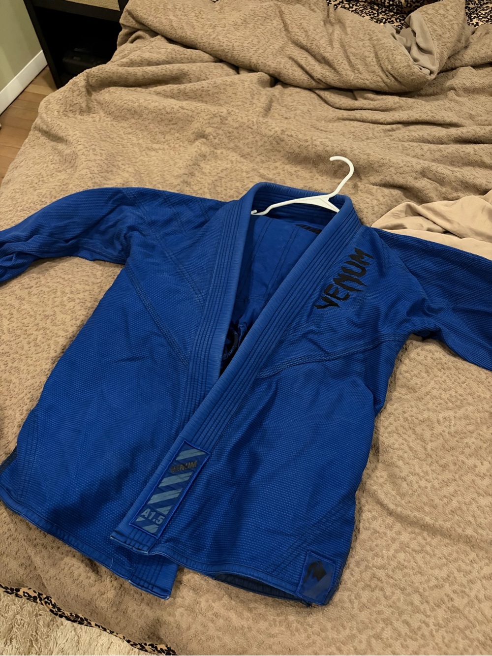Blue Men's BJJ Gi Jacket&Pant - Professional Lightweight Kimono Top